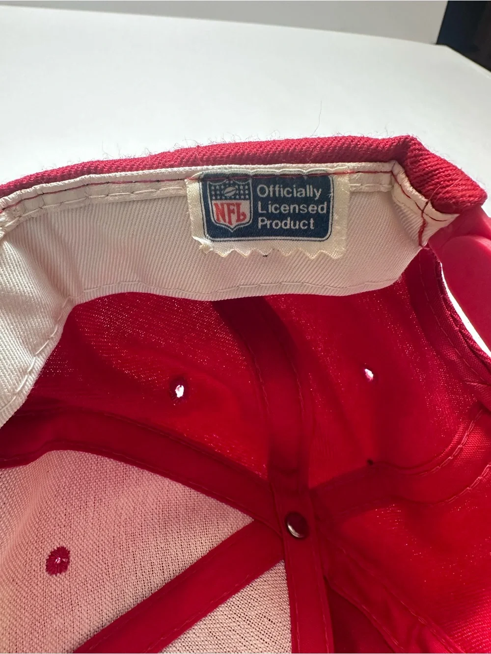 Vintage 90s Sports Specialties 49ers Joe Montana Era Script Snapback NFL Hat